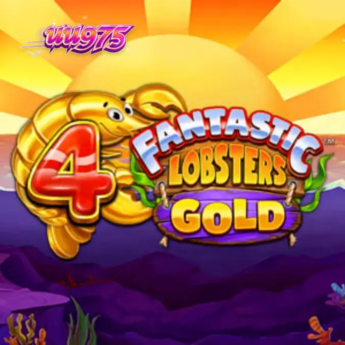 Interface vibrante do slot 4 Fantastic Lobsters Gold com criaturas marinhas e tesouros